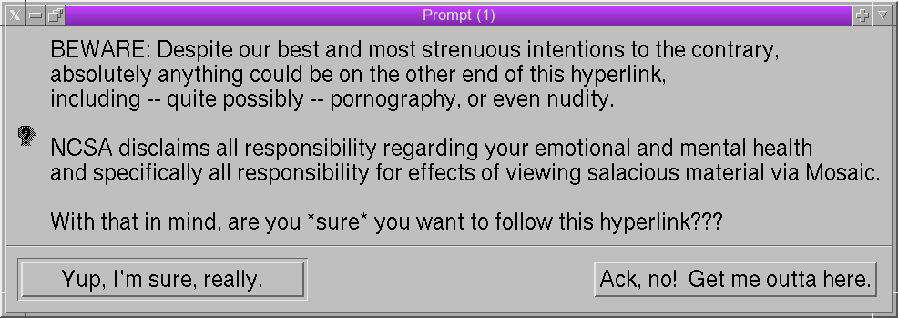 Mosaic protectMeFromMyself dialog